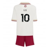 Stroje piłkarskie Arsenal Eberechi Eze #10 Koszulka Trzeciej dla dzieci 2025-26 Krótki Rękaw (+ szorty)